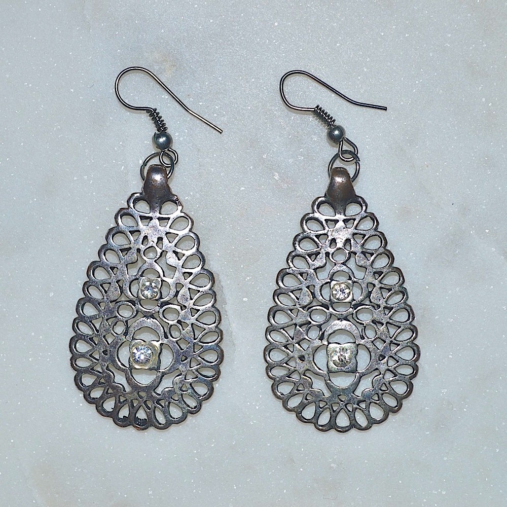 Silver Fashion Jewelry Earrings (Discounted Shipping🚚)